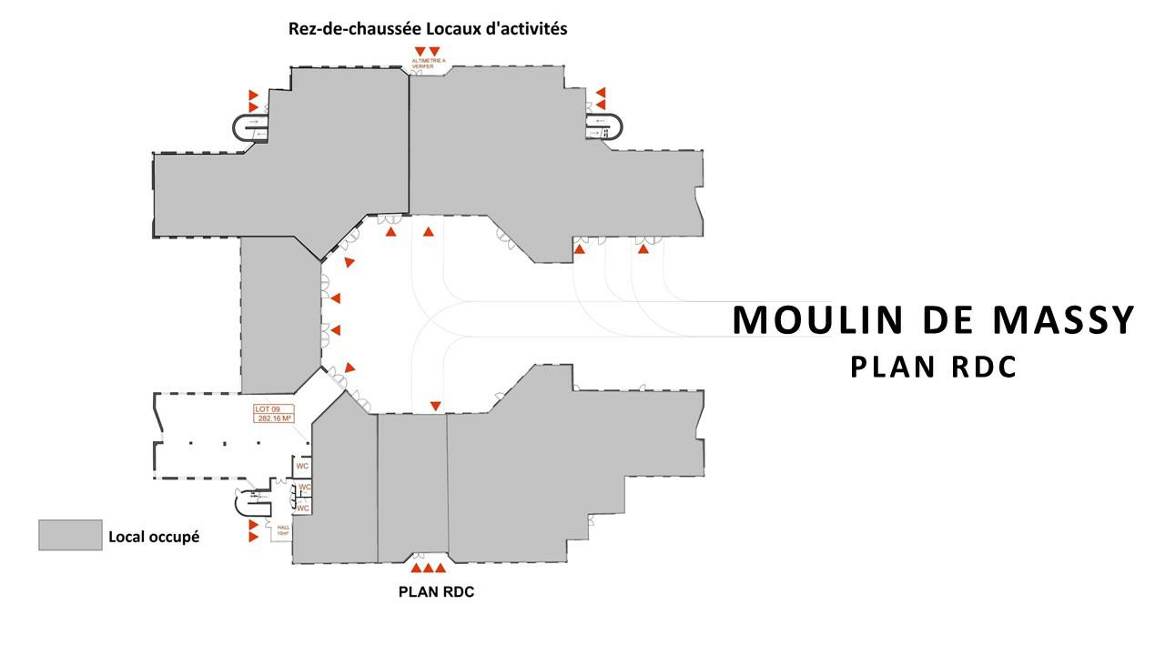 Bureau Massy 761m² Location bureau Massy Essonne OLBUR2207430 3